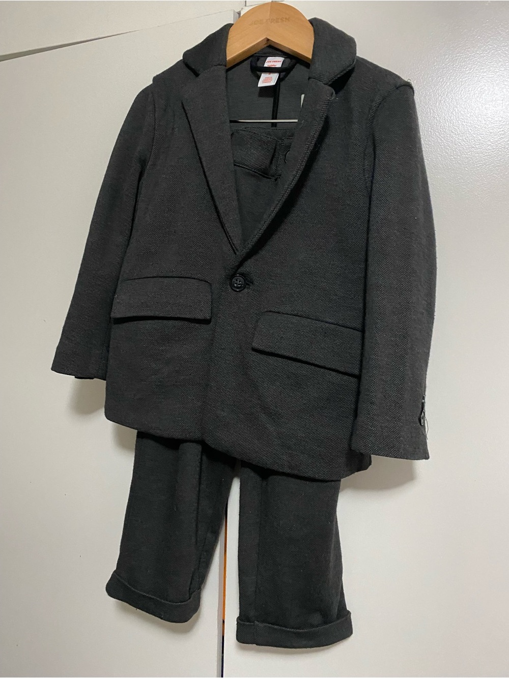 Joe Fresh grey Boys' Two-Piece Suit with Jacket